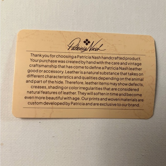 Patricia Nash Sage Leather Coin Pouch - Picture 7 of 7